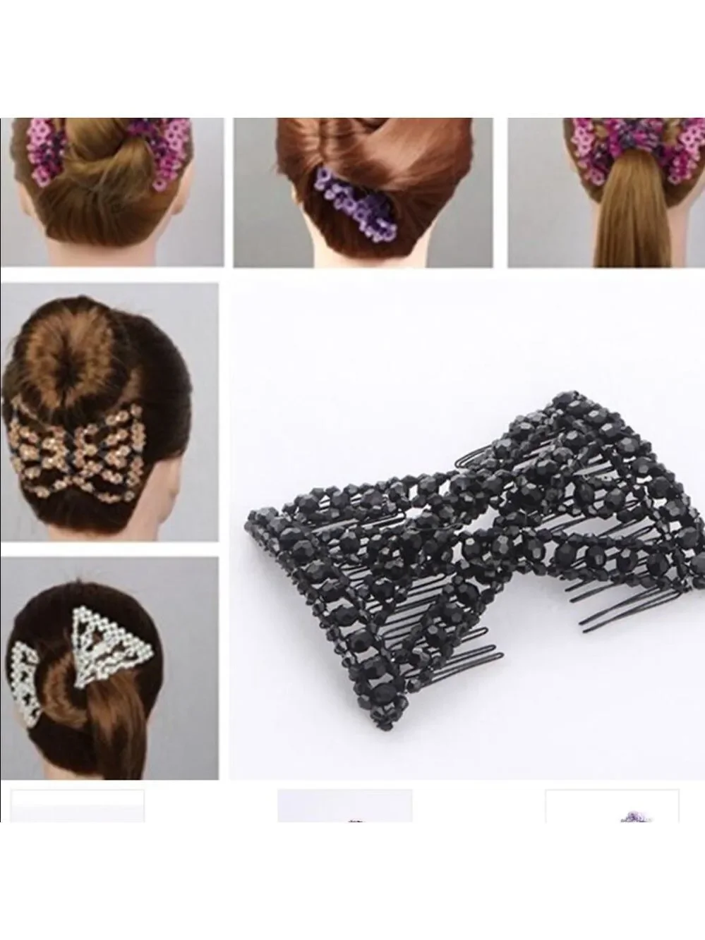 CHRISTMAS hair comb